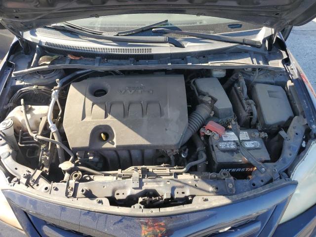 JTDBU4EEXBJ108048 - 2011 TOYOTA COROLLA BASE BLACK photo 11