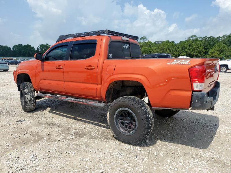 5TFAZ5CN5GX018140 - 2016 TOYOTA TACOMA DOUBLE CAB ORANGE photo 2