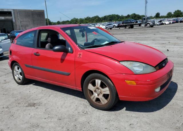 3FAFP31Z94R104597 - 2004 FORD FOCUS ZX3 RED photo 4