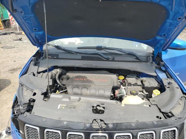 3C4NJCBB9JT486802 - 2018 JEEP COMPASS LATITUDE ლურჯი ფოტო 12