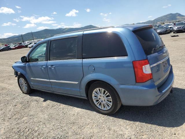 2A4RR8DG3BR746710 - 2011 CHRYSLER TOWN & COU TOURING L BLUE photo 2