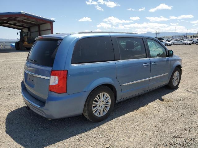 2A4RR8DG3BR746710 - 2011 CHRYSLER TOWN & COU TOURING L BLUE photo 3