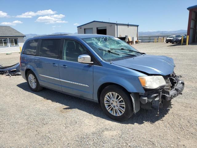 2A4RR8DG3BR746710 - 2011 CHRYSLER TOWN & COU TOURING L BLUE photo 4