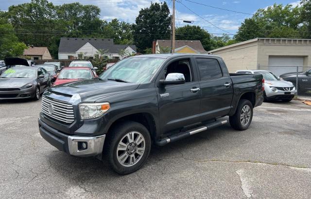 5TFAW5F12FX448255 - 2015 TOYOTA TUNDRA CREWMAX 1794 GRAY photo 2