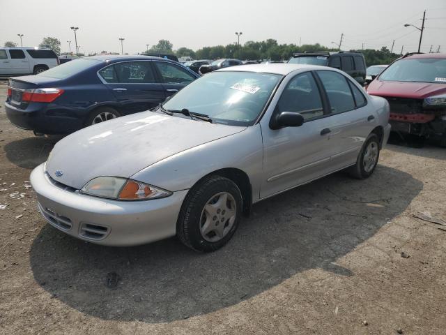 1G1JC524827156167 - 2002 CHEVROLET CAVALIER BASE SILVER photo 1