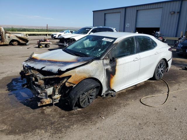 4T1G11AK0PU110191 - 2023 TOYOTA CAMRY SE NIGHT SHADE WHITE photo 1