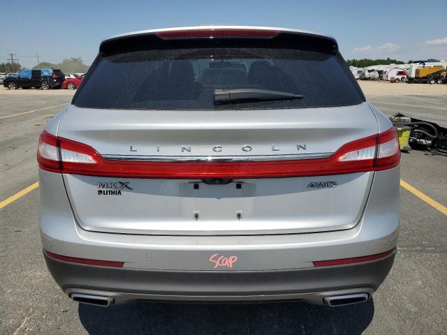 2LMTJ8LR1GBL24568 - 2016 LINCOLN MKX RESERVE SILVER photo 6