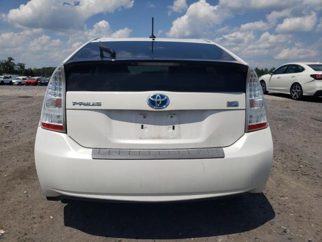 JTDKN3DUXA0077730 - 2010 TOYOTA PRIUS WHITE photo 6