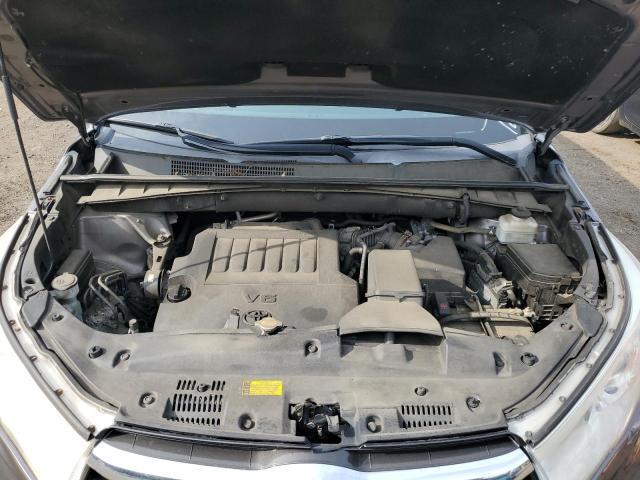5TDJKRFH2ES044909 - 2014 TOYOTA HIGHLANDER XLE GRAY photo 12