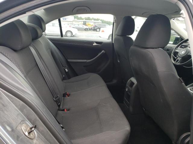 3VW2K7AJ2EM326306 - 2014 VOLKSWAGEN JETTA BASE رمادي صورة 10