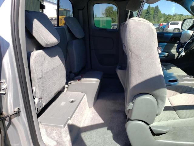 5TFUU4EN5BX011782 - 2011 TOYOTA TACOMA ACCESS CAB ვერცხლისფერი ფოტო 10