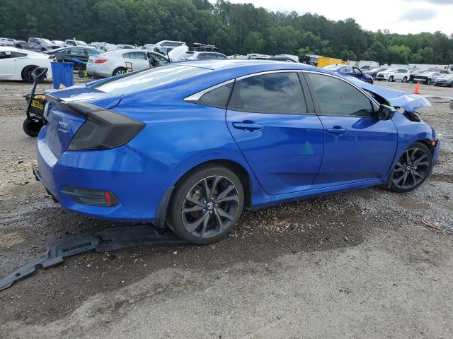 19XFC2F84LE027112 - 2020 HONDA CIVIC SPORT BLUE photo 3