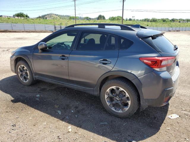 JF2GTAPC2M8287717 - 2021 SUBARU CROSSTREK PREMIUM رمادي صورة 2