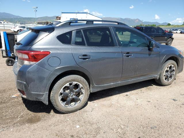 JF2GTAPC2M8287717 - 2021 SUBARU CROSSTREK PREMIUM رمادي صورة 3