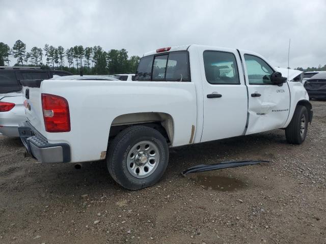 2GCEC13C271560318 - 2007 CHEVROLET SILVERADO C1500 CREW CAB WHITE photo 3