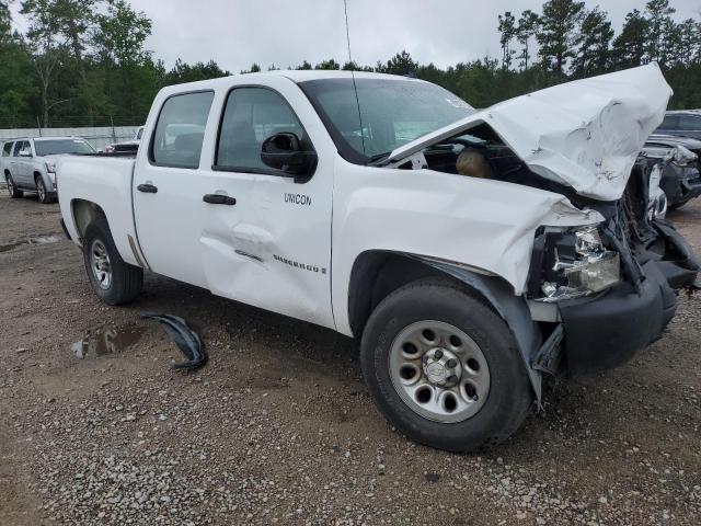 2GCEC13C271560318 - 2007 CHEVROLET SILVERADO C1500 CREW CAB WHITE photo 4