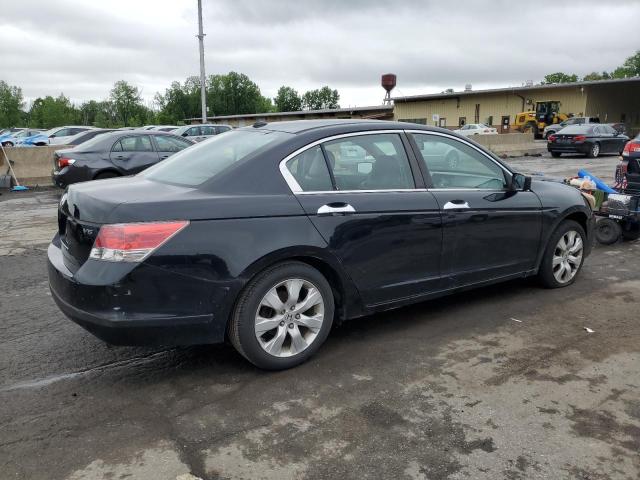 1HGCP36888A078508 - 2008 HONDA ACCORD EXL BLACK photo 3
