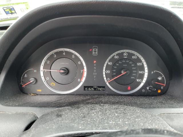 1HGCP36888A078508 - 2008 HONDA ACCORD EXL BLACK photo 9