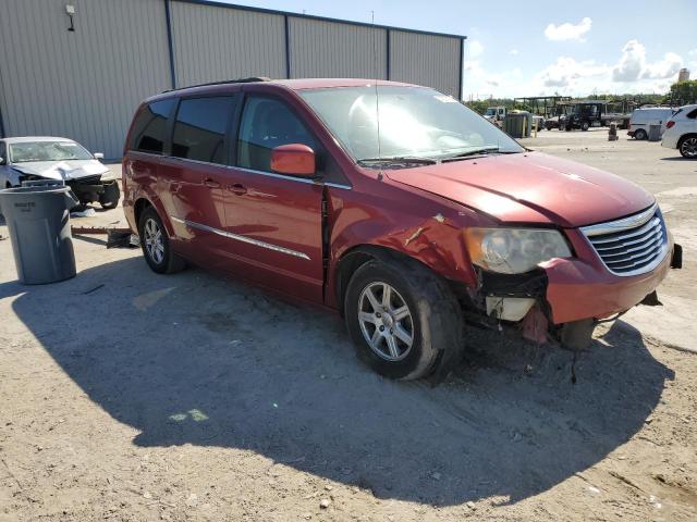 2C4RC1BG6CR300392 - 2012 CHRYSLER TOWN & COU TOURING 勃艮第红 照片 4