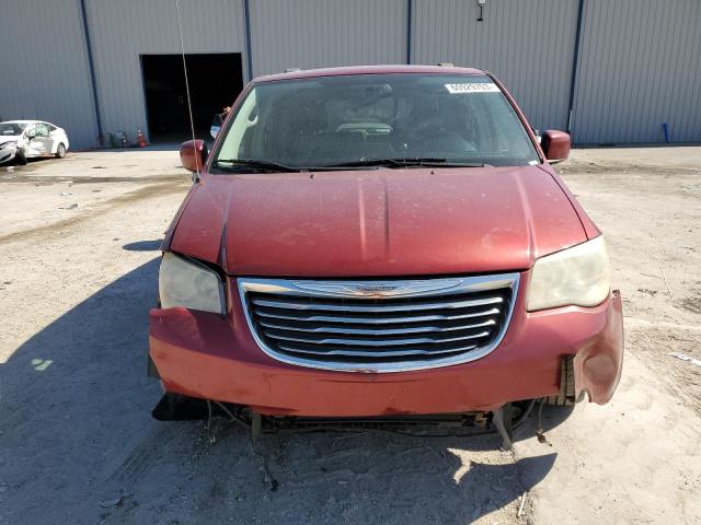 2C4RC1BG6CR300392 - 2012 CHRYSLER TOWN & COU TOURING 勃艮第红 照片 5