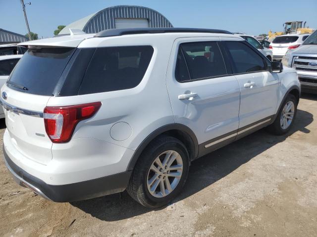 1FM5K7DH7HGC10246 - 2017 FORD EXPLORER XLT WHITE photo 3