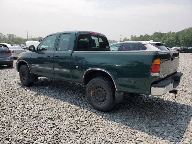 5TBBT44143S404133 - 2003 TOYOTA TUNDRA ACCESS CAB SR5 GREEN photo 2