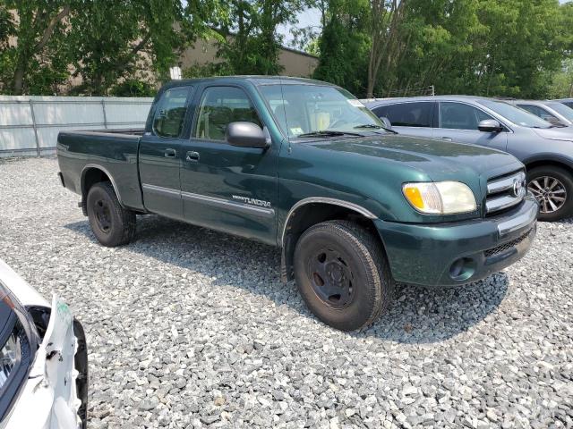 5TBBT44143S404133 - 2003 TOYOTA TUNDRA ACCESS CAB SR5 GREEN photo 4