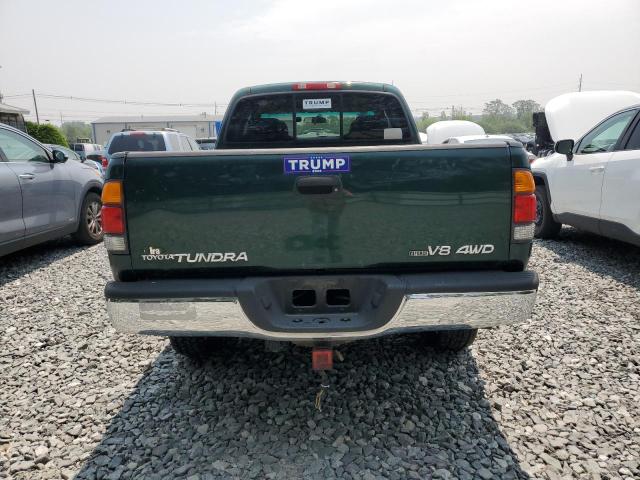 5TBBT44143S404133 - 2003 TOYOTA TUNDRA ACCESS CAB SR5 GREEN photo 6