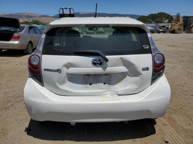 JTDKDTB32E1074432 - 2014 TOYOTA PRIUS C 白色 照片 6