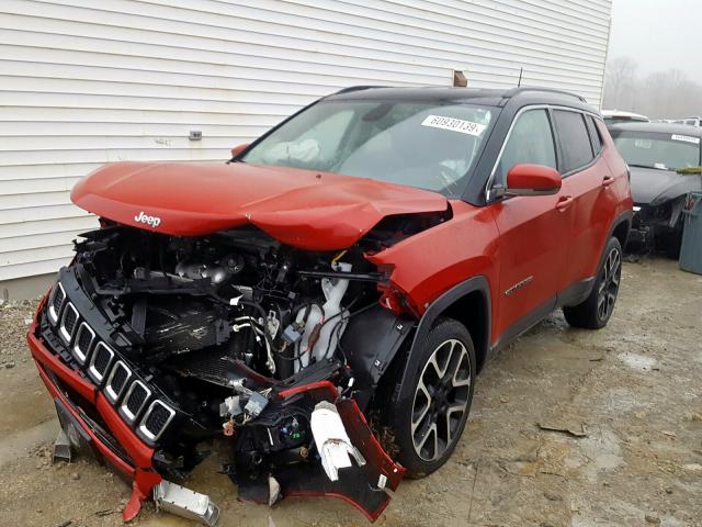 3C4NJDCB2JT102041 - 2018 JEEP COMPASS LIMITED  photo 2