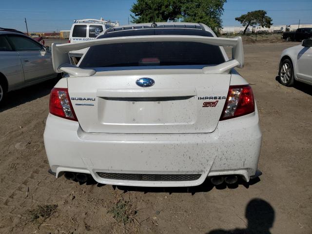 JF1GV8J60EL005292 - 2014 SUBARU IMPREZA WRX STI WHITE photo 6