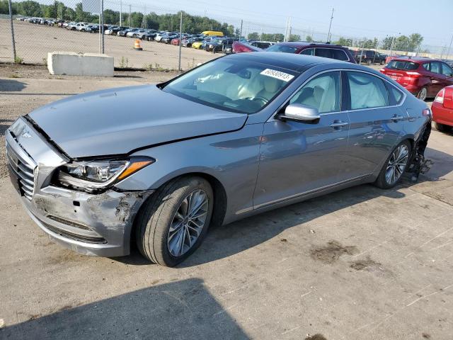 KMHGN4JE1FU075501 - 2015 HYUNDAI GENESIS 3.8L GRAY photo 1