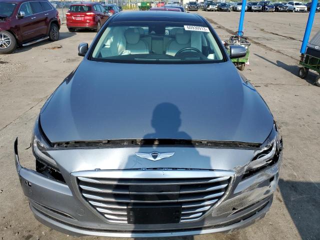 KMHGN4JE1FU075501 - 2015 HYUNDAI GENESIS 3.8L GRAY photo 5