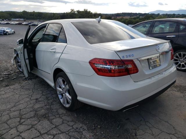 WDDHF8JB4CA562259 - 2012 MERCEDES-BENZ E 350 4MATIC WHITE photo 3