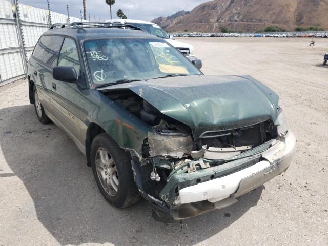 4S3BH6759Y7626011 - 2000 SUBARU LEGACY OUTBACK AWP 绿色 照片 1