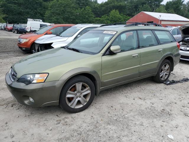 4S4BP86C354392259 - 2005 SUBARU LEGACY OUTBACK H6 R LL BEAN GREEN photo 1