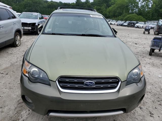 4S4BP86C354392259 - 2005 SUBARU LEGACY OUTBACK H6 R LL BEAN GREEN photo 5