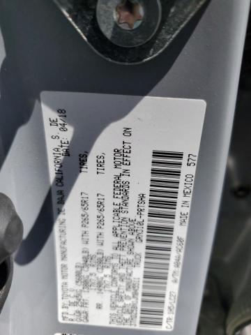 3TMDZ5BN1JM045511 - 2018 TOYOTA TACOMA DOUBLE CAB Grau Foto 12