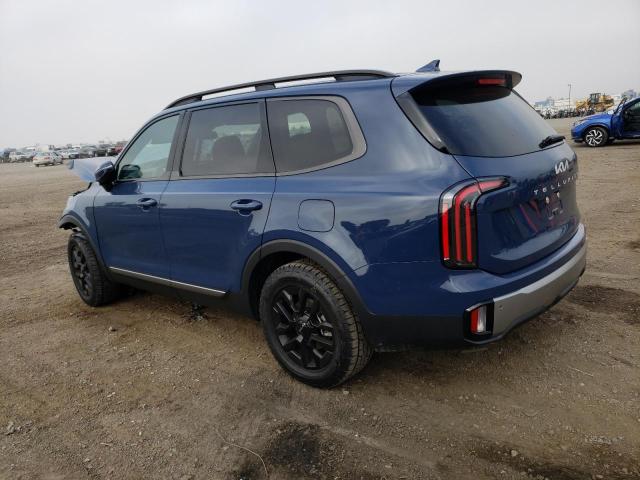 5XYP5DGC7PG409611 - 2023 KIA TELLURIDE SX BLUE photo 2