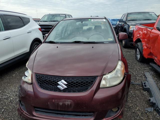 JS2YC412796200701 - 2009 SUZUKI SX4 BURGUNDY photo 5