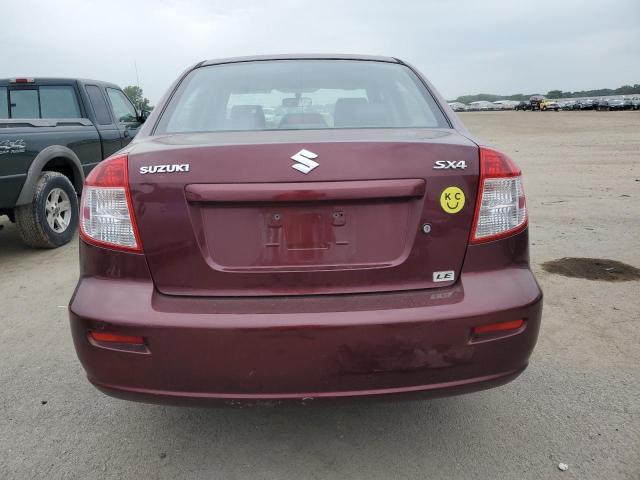 JS2YC412796200701 - 2009 SUZUKI SX4 BURGUNDY photo 6