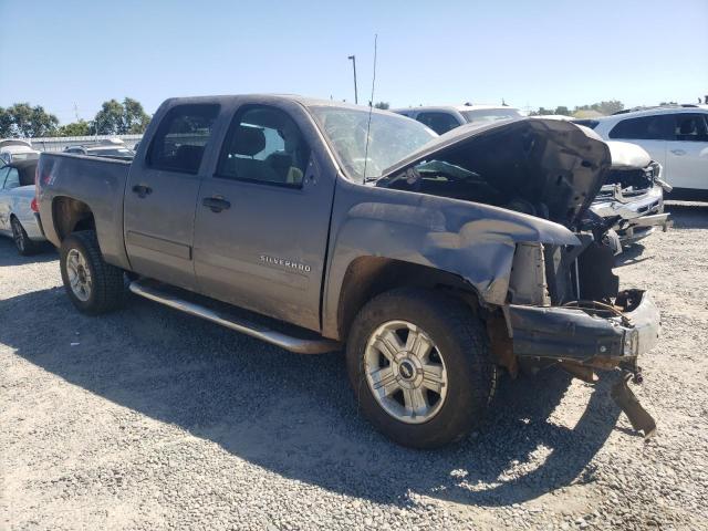 3GCPKSE70DG193116 - 2013 CHEVROLET SILVERADO K1500 LT GRAY photo 4