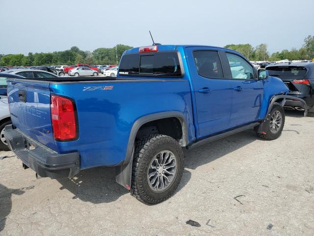 1GCGTEEN3N1298536 - 2022 CHEVROLET COLORADO ZR2 BLUE photo 3