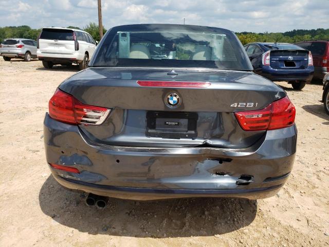 WBA3V7C57G5A28681 - 2016 BMW 428 I SULEV GRAY photo 6