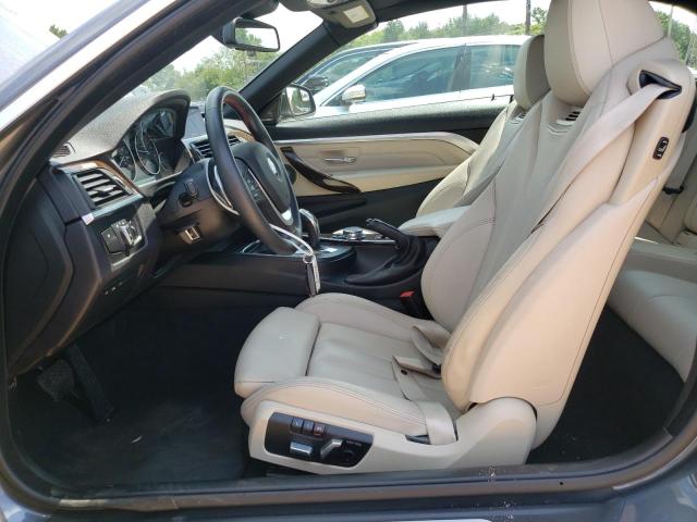 WBA3V7C57G5A28681 - 2016 BMW 428 I SULEV GRAY photo 7