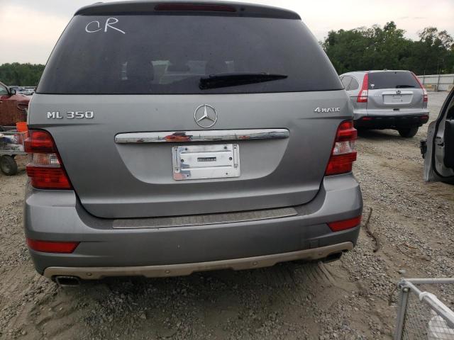 4JGBB8GB4BA710729 - 2011 MERCEDES-BENZ ML 350 4MATIC SILVER photo 6