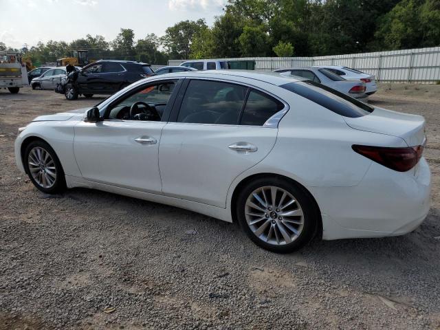 JN1EV7BP1MM703439 - 2021 INFINITI Q50 LUXE WHITE photo 2