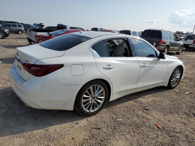 JN1EV7BP1MM703439 - 2021 INFINITI Q50 LUXE WHITE photo 3