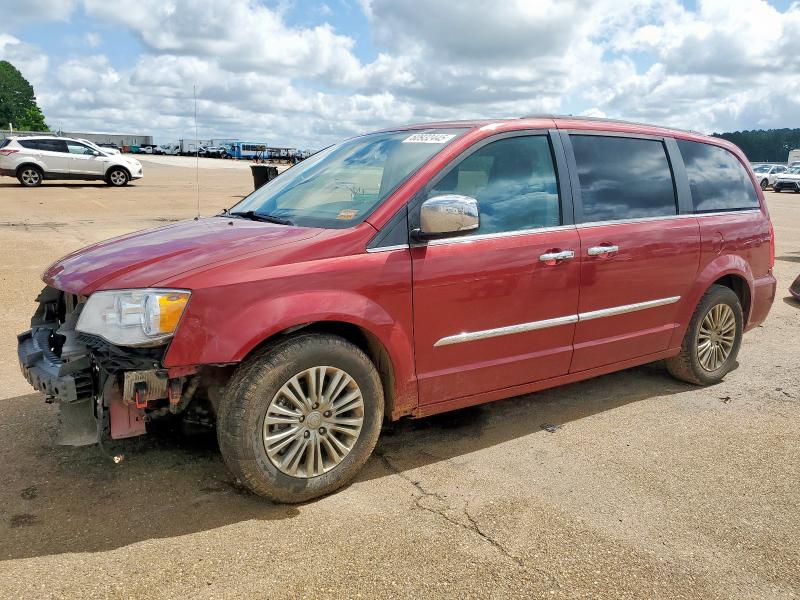 2C4RC1CG4GR200389 - 2016 CHRYSLER TOWN & COU TOURING L RED photo 1