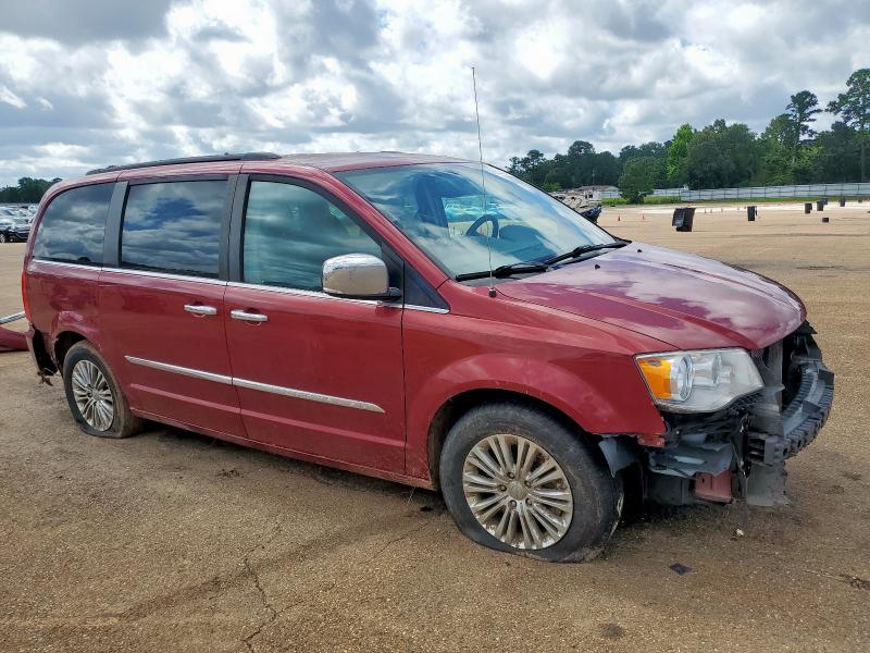 2C4RC1CG4GR200389 - 2016 CHRYSLER TOWN & COU TOURING L RED photo 4